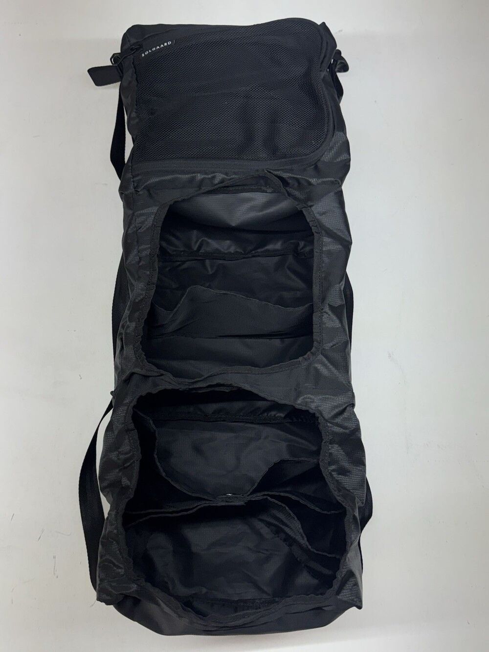 Solgaard The Carry-On Closet Black Insert 5 Shelf Shelving System (No Suitcase)